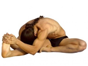 stretching